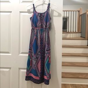 Girls Sleeveless Maxi Dress